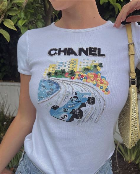 chanel f1 shirt buy|chanel's formula 1 tees.